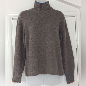 Sundance Wool Alpaca Sweater Quiet Luxury Coastal Grandma Cozy Countryside L